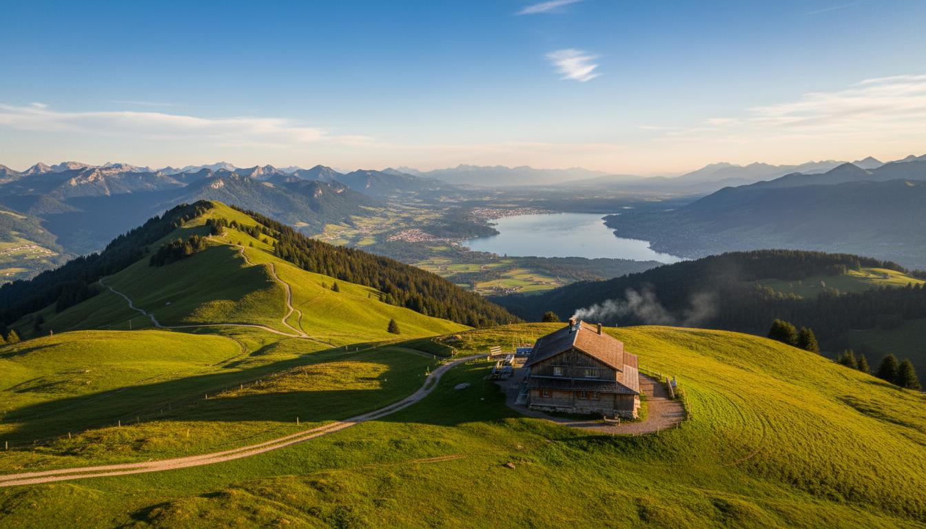 Hoch-Etzel Bergpanorama